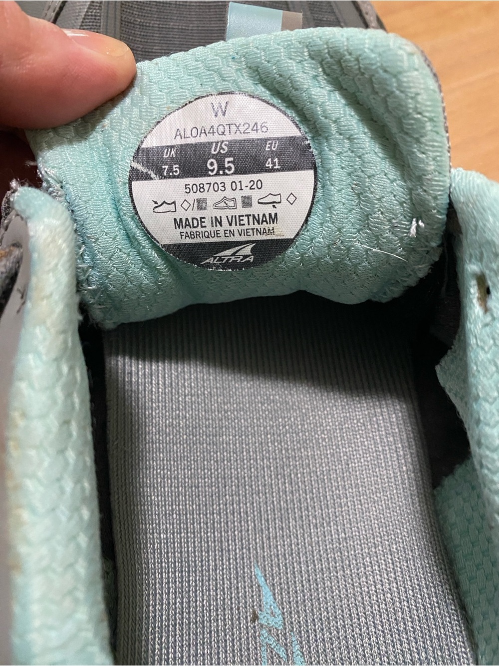 Altra Lone Peak Women's Trail Running Shoes 9.5 Zero Drop - Picture 7 of 7